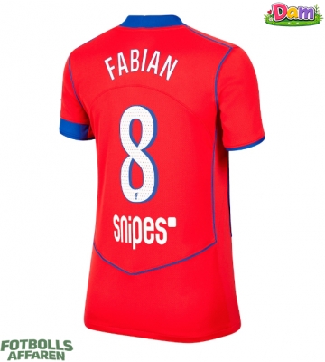 Paris Saint-Germain Fabian Ruiz #8 Tredje Tröja Kvinnor 2025-26 Kortärmad